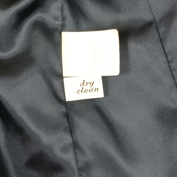 Vintage PENDLETON  100% Virgin Wool Jacket Collarless Women's Size 12 Plaid - Picture 5 of 8